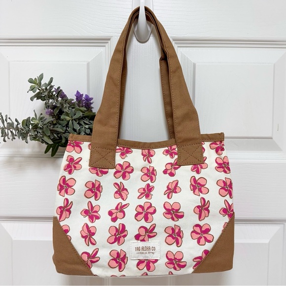 Whole Foods Hawai‘i Tag Aloha Organic Canvas Mini Tote NWT - Picture 5 of 6